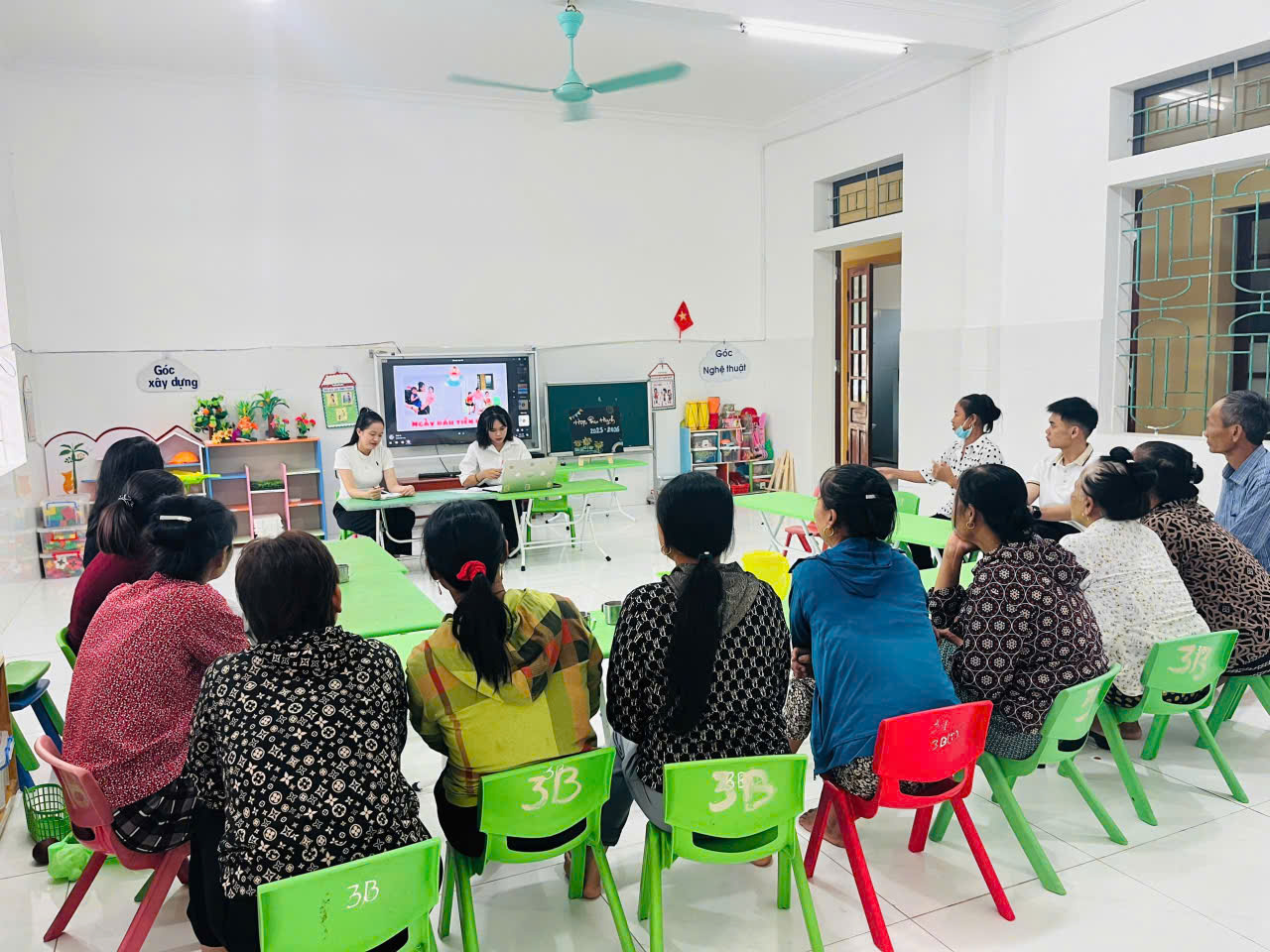 Trường Mầm Non Xuân Thành tổ chức họp Phụ Huynh đầu năm học 2025-2026